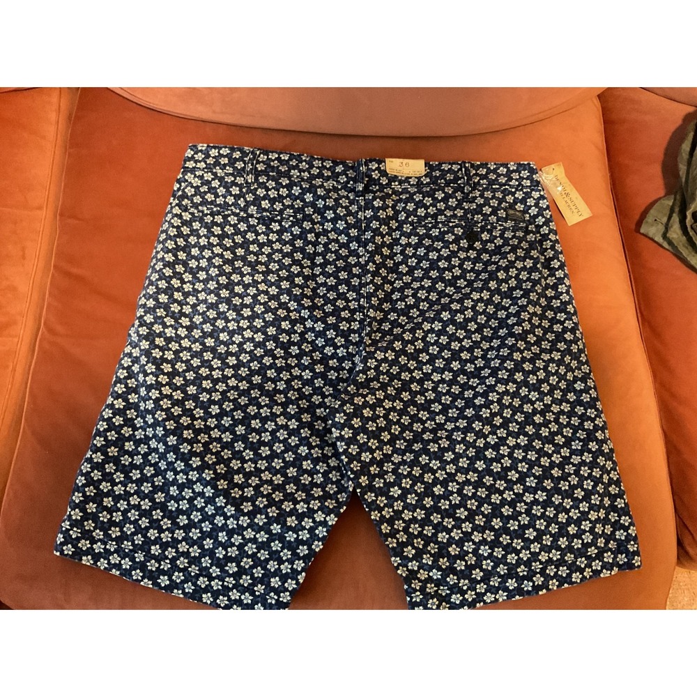 Denim & Supply Ralph Lauren Mens Blue Floral Print Shorts Size 36 NWT MW172 CORE - Picture 5 of 5